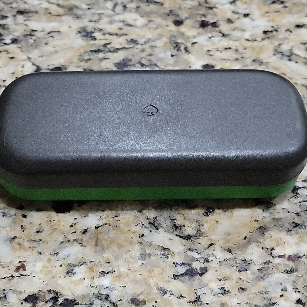 Kate Spade Green Eyeglass Case